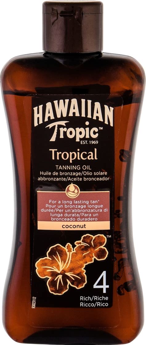 hawaiian oil tanning|hawaiian tropic tropical tanning oil.